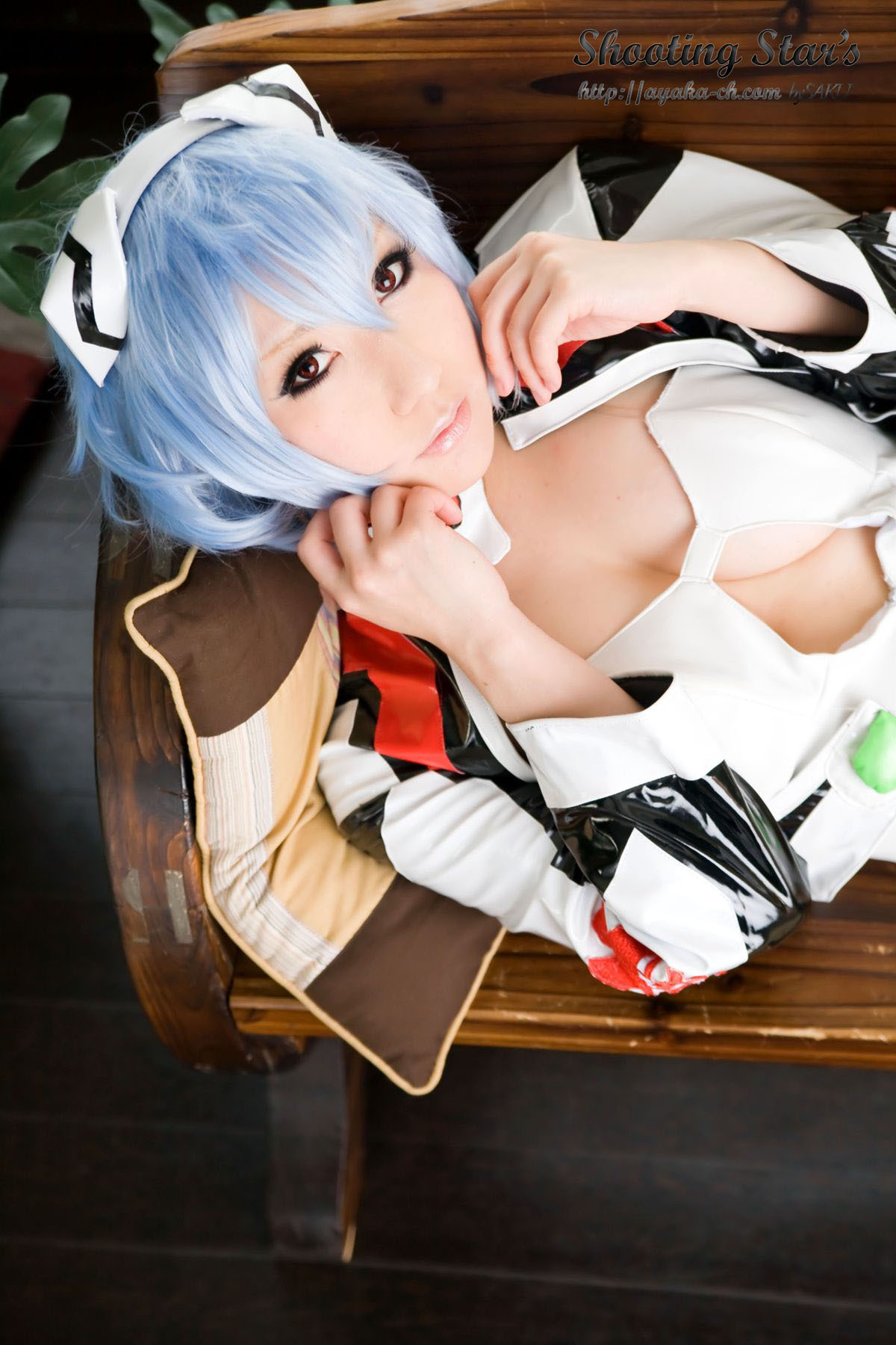 [Cosplay]  Evangelion - Big Tits Rei Ayanami 2